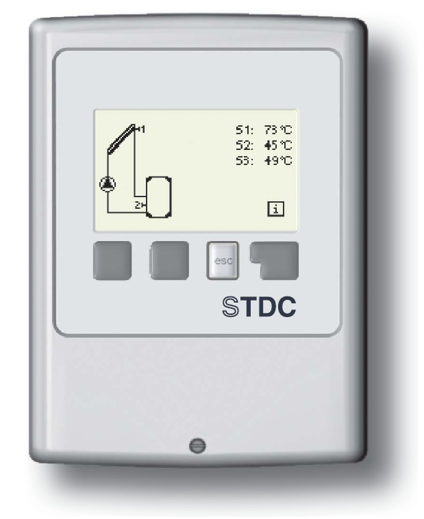 STDC Controller with 3 x PT1000 Sensors